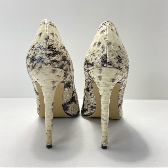 STEVE MADDEN Proto Snakeskin Pumps Women’s Size 9 - Picture 5 of 11
